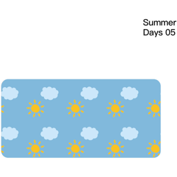 B11 / B21 / B3S carta da stampa di etichette a colori autoadesiva termica 40 * 20-320 estate 005 - NIIMBOT en oferta