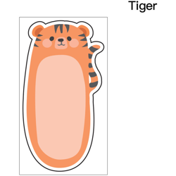 B11 / B21 / B3S carta da stampa di etichette a colori autoadesiva termica 38 * 68-110 strisce di tigre - NIIMBOT en oferta