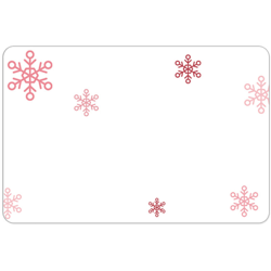 B11 / B21 / B3S carta da stampa di etichette a colori autoadesiva termica 45 * 30-230 fiocco di neve rosso - NIIMBOT precio