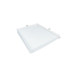 Filtro Abitacolo FILTRON K1237 W2088 E469 1987432205 CU2733 Z544 53.206.00 Z553 CUK2733 características