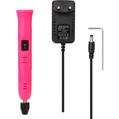 Asupermall - Red Miniature rosa lucidatura elettrico di macinazione 220V UE