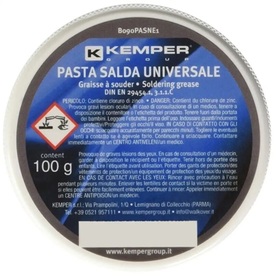 Pasta Salda Gr100 Universale In Blister Neutra Disossidante Stagnature Saldature - LGVSHOPPING