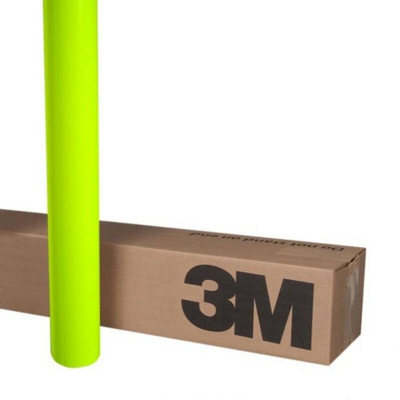 Nastro adesivo fluorescente ad alta visibilità giallo ? Larghezza - 200mm, Lunghezza - 1 metro - 3M