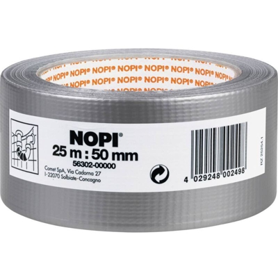 56302-00-03 Nastro per riparazioni Nopi® Argento (L x L) 25 m x 50 mm 25 m - Tesa