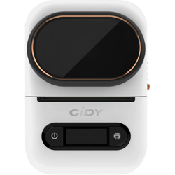Stampante termica Bluetooth per etichette con codice a barre 203 dpi (batteria al litio incorporata) bianca - CIDY características