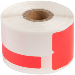 Aibecy - WF2530-40-100RD Carta per etichette con cavo tipo F 25 * 30mm + 40mm adatta per stampante termica Aimo M110 rossa características