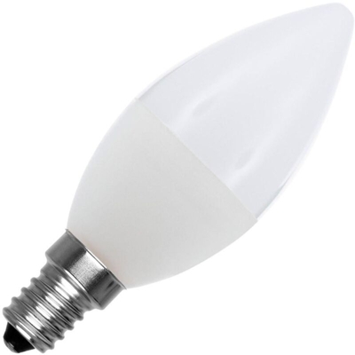 Ledkia - Lampadina LED E14 C37 5W Bianco Caldo 2800K - 3200K