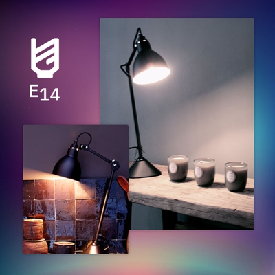 Ledkia - Lampadina LED E14 G45 Regolabile Filamento Gold Reflect 4W