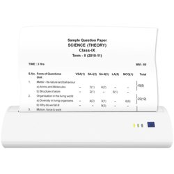 Stampante termica A4 300 dpi USB + connessione Bluetooth con 1 rotolo di carta termica bianca 100-240 V (batteria al litio incorporata) - GOOJPRT precio