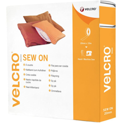 Brand Dischetti riapribili da cucire 20mm x 10m Nero - Velcro precio