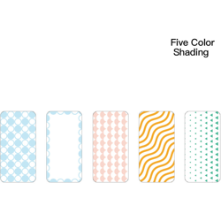 Carta termica autoadesiva per etichette a colori B11 / B21 / B3S con ombreggiatura a cinque colori 40 * 20-320 - NIIMBOT características