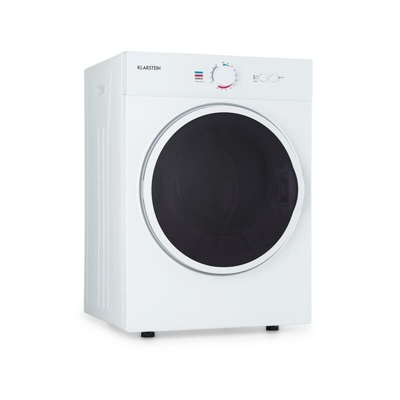 Klarstein Jet Set asciugabiancheria asciugatrice 1020W EEK C 3kg 50cm bianco