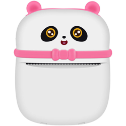 Asupermall - Stampante termica panda rosa en oferta