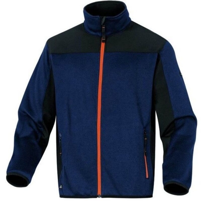 Delta Plus - Cardigan Deltaplus Beaver Blu/Orange con Zip Tg. XL
