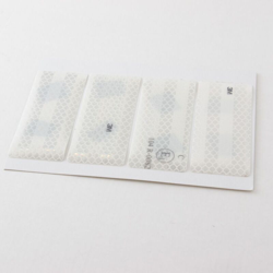 6 Rettangoli adesivi riflettenti realizzati con materiale ? Diamond Grade Colore - Bianco - 3M características