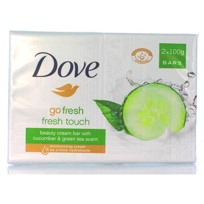 SAPONETTA CREMA FRESH TOUCH 100 GRAMMI 2 PEZZI - Dove