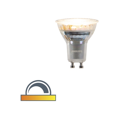 Lampada a LED GU10 4.5W 245 lm dimmerabile in Kelvin - Philips