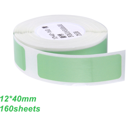 Carta per stampa termica 12 * 40 * 160 verde fresco - ASUPERMALL características