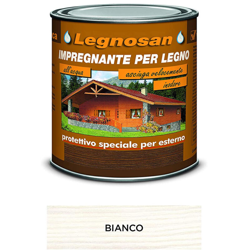 Sicashop - Veleca Legnosan Impregnante Per Legno Pronto All'uso x Esterno Bianco 750 ML precio