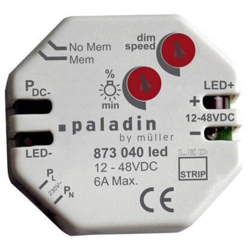 Müller 23323 Dimmer da incasso Adatto per lampadina: Striscia LED Grigio - MULLER en oferta