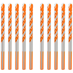 Colpi Di Scena 10Pcs Drill Vetro Ceramica Supporto A Parete Di Perforazione Lame Di Lavoro Sul Set, Arancione - ASUPERMALL en oferta