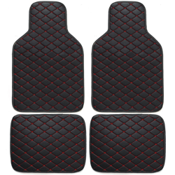 Tappetino per auto anteriore e posteriore in pelle sintetica impermeabile universale 4 pezzi - INSMA características