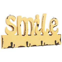 Vidaxl - Appendiabiti a Muro SMILE 50x23 cm en oferta