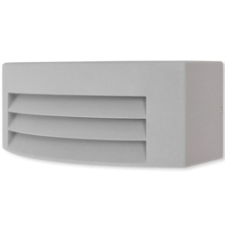 Vidaxl - Luce da Parete per Esterno in Alluminio Grigio en oferta