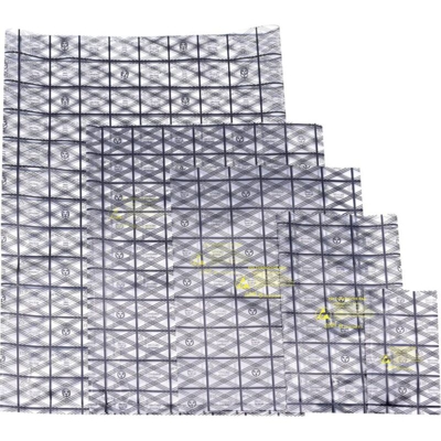 Sacchetto ESD (L x L) 75 mm x 125 mm conduttivo Sigle ESD C - Quadrios