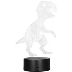 Lampada da tavolo colorata con telecomando a LED base nera (colorata + touch + telecomando) Dinosaur-21 - ASUPERMALL características