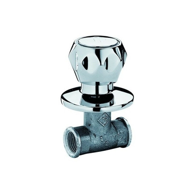 Rubinetteria Ata - Rubinetto arresto incasso cromato - serie patrizia ata