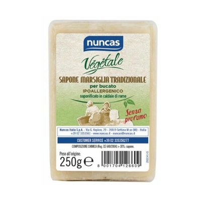 Sapone di Marsiglia Tradizionale - NUNCAS