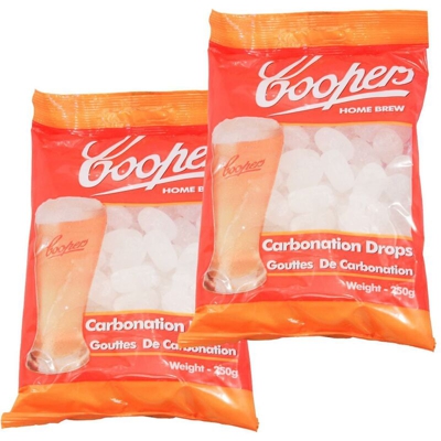 Pz 2 gocce di carbonato carbonate drops coopers birra artigianale fermentazione bottiglia