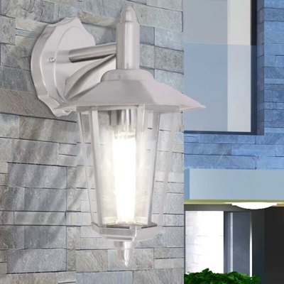 Vidaxl - Lanterna a parete da incasso per esterno in acciaio inox