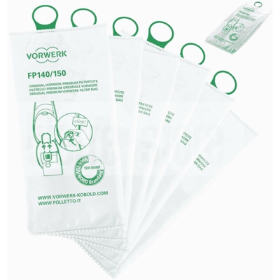 Sacchetti Folletto Vk 140 Conf.6 Pz. Originale