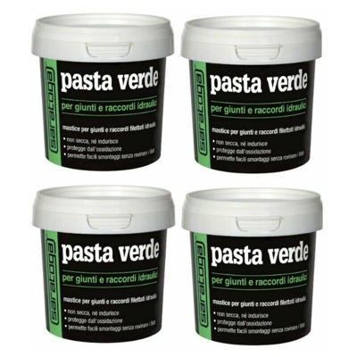 Pasta verde tubisti tubi raccordi giunti acqua mastice antibloccante 45 quantita': 4 - Saratoga