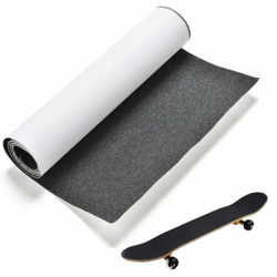 Foglio antiscivolo nero per rivestimento skateboard e snowboard 230mm x 1m Larghezza - 230mm x 1MT - STICKERSLAB en oferta