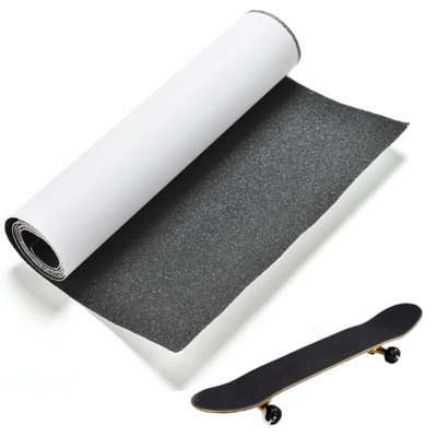 Foglio antiscivolo nero per rivestimento skateboard e snowboard 230mm x 1m Larghezza - 230mm x 1MT - STICKERSLAB