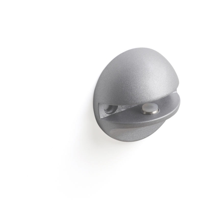 REI - Reggimensola fisso per vetro, serie GLASS S, in Zama, Cromato Satinato. Marchio