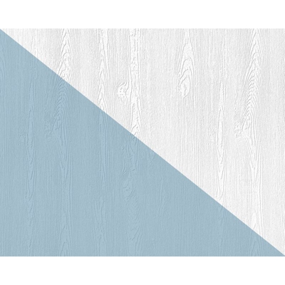 Carta da parati strutturate EDEM 83005BR60 Carta da parati TNT strutturata con aspetto legno opaca bianco 26,50 m