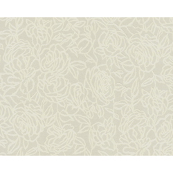Carta da parati floreale EDEM 9040-20 Carta da parati TNT goffrata a caldo goffrata con ornamenti floreali lucida crema bianco grigio 10,65 m2 características