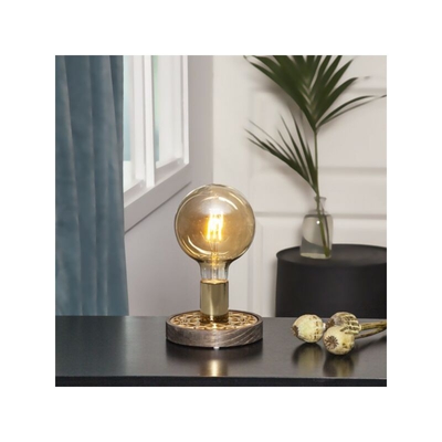 Lampada da tavolo MAGIC Finitura marrone dorato - STAR