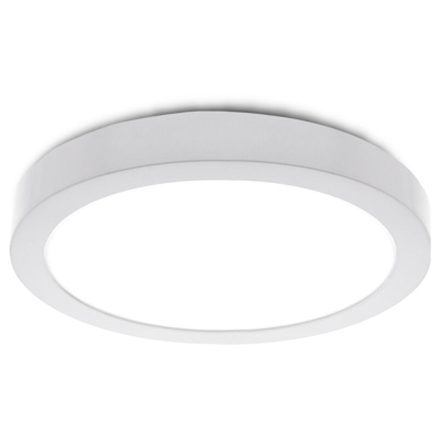 Plafoniera LED Circolare Superficie Montata Ø169Mm 12VDC 12W 930Lm 30.000H | Bianco Caldo (GR-MZMD01-12W-12V-CW) - GREENICE