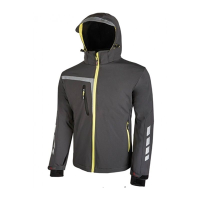 Giacca Modello QUICK Soft Shell Colore Grigio - U-POWER - PE114AG - taglia M - U POWER