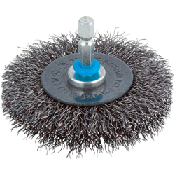 Spazzola Metallica Circolare per Trapano in Acciaio Disco Ruggine Diametro: 75 mm - Wolfcraft precio