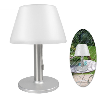 Lampada da scrivania a LED con luce solare da giardino in acciaio inossidabile 2 modalit - ASUPERMALL