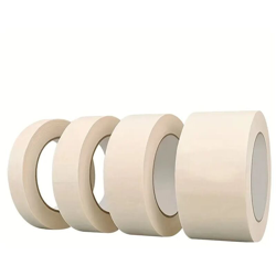 Nastro mascheratura da carrozziere in carta resistente 80°C. taglia - 200mm x 50mt (2 rotoli) - STICKERSLAB precio