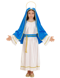 Costume da Maria bambina Natale características
