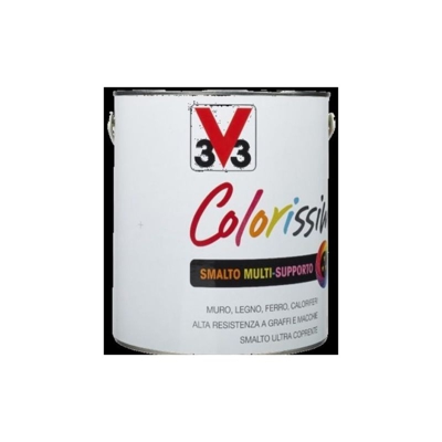 V33 - Smalto blu Oltremare 0,125 lt h20 Multisuperficie