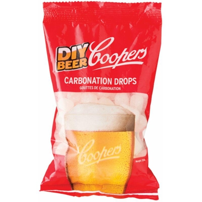 Pz 3 gocce di carbonato carbonate drops birra artigianale fermentazione bottiglia - Coopers